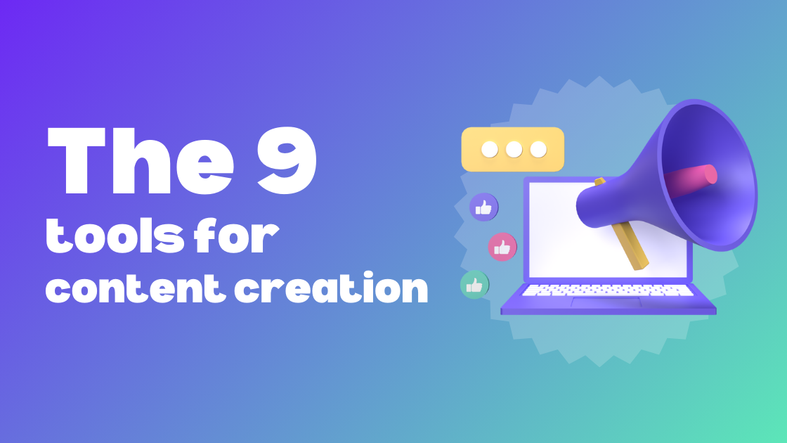 The 9 Best tools to get started in content creation in 2025 post illustration